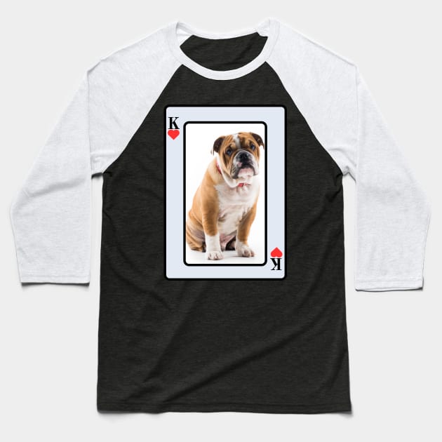 British Bulldog Baseball T-Shirt by HighwayForSouls